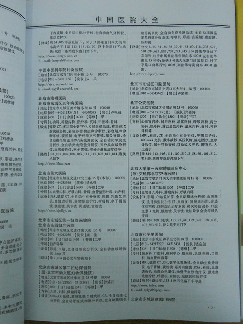醫院黃頁收錄了最新的醫院名單，具有極高的營銷價值，實實在在提高銷售業績