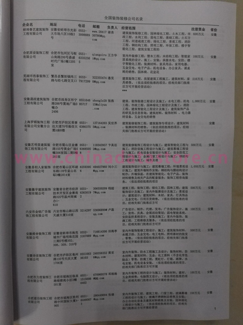 中國裝飾裝修企業黃頁可開展精準營銷，電話營銷、郵件營銷、傳真營銷等等多管齊下，圓您銷售冠軍夢